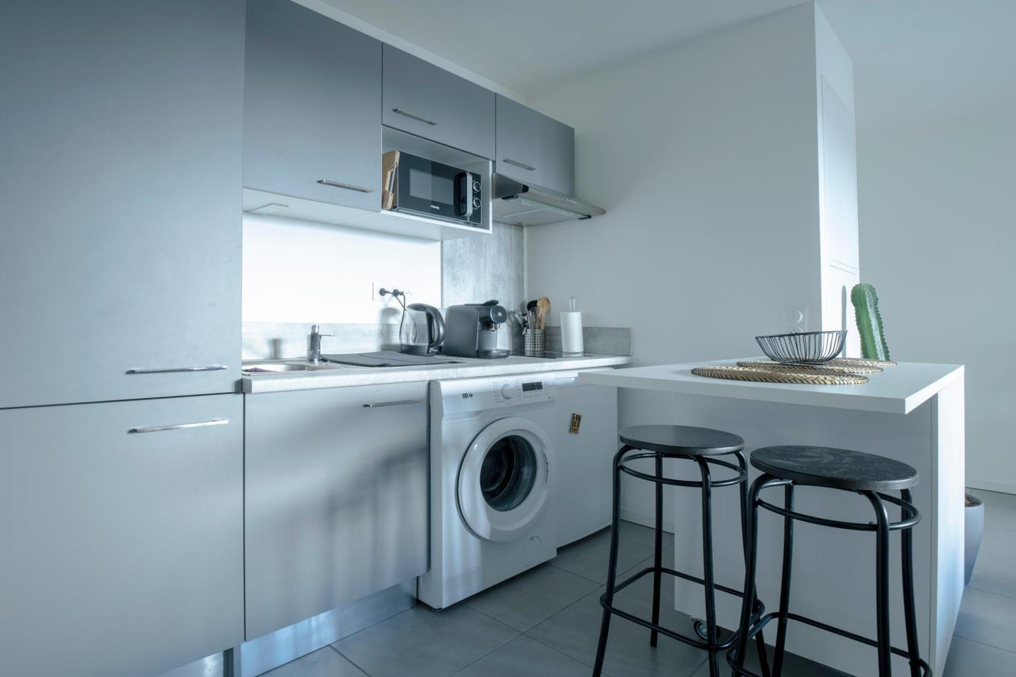 Ferienwohnung T2 Cosy Bordeaux - Tram & Parking Cenon Exterior foto