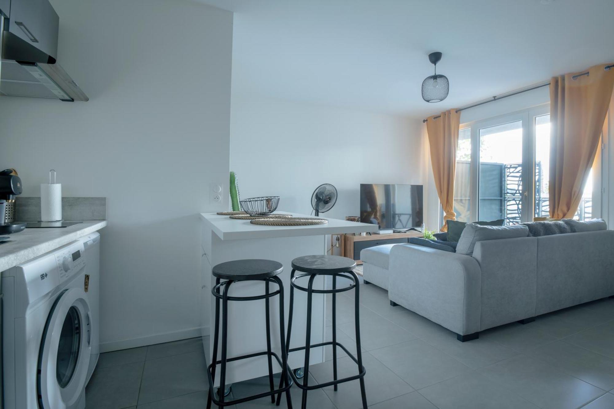 Ferienwohnung T2 Cosy Bordeaux - Tram & Parking Cenon Exterior foto